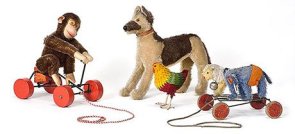 Mohair-Plüschtiere von Margarete Steiff