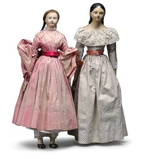 Puppen um 1830