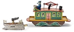 Pennytoy-Dampfer und Dampfboot "Nifty"