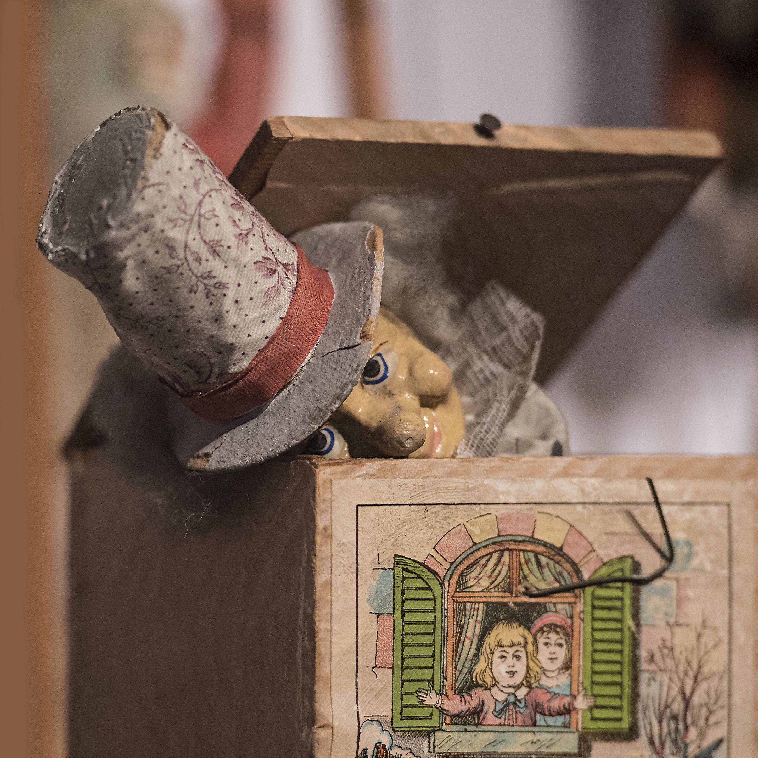 Der Kasper lugt aus der Kiste Der Kasper lugt aus der Kiste