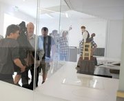 Fertigstellung der Vitrine