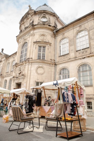 Allerhand Waren beim Stadt- und Museumsfest