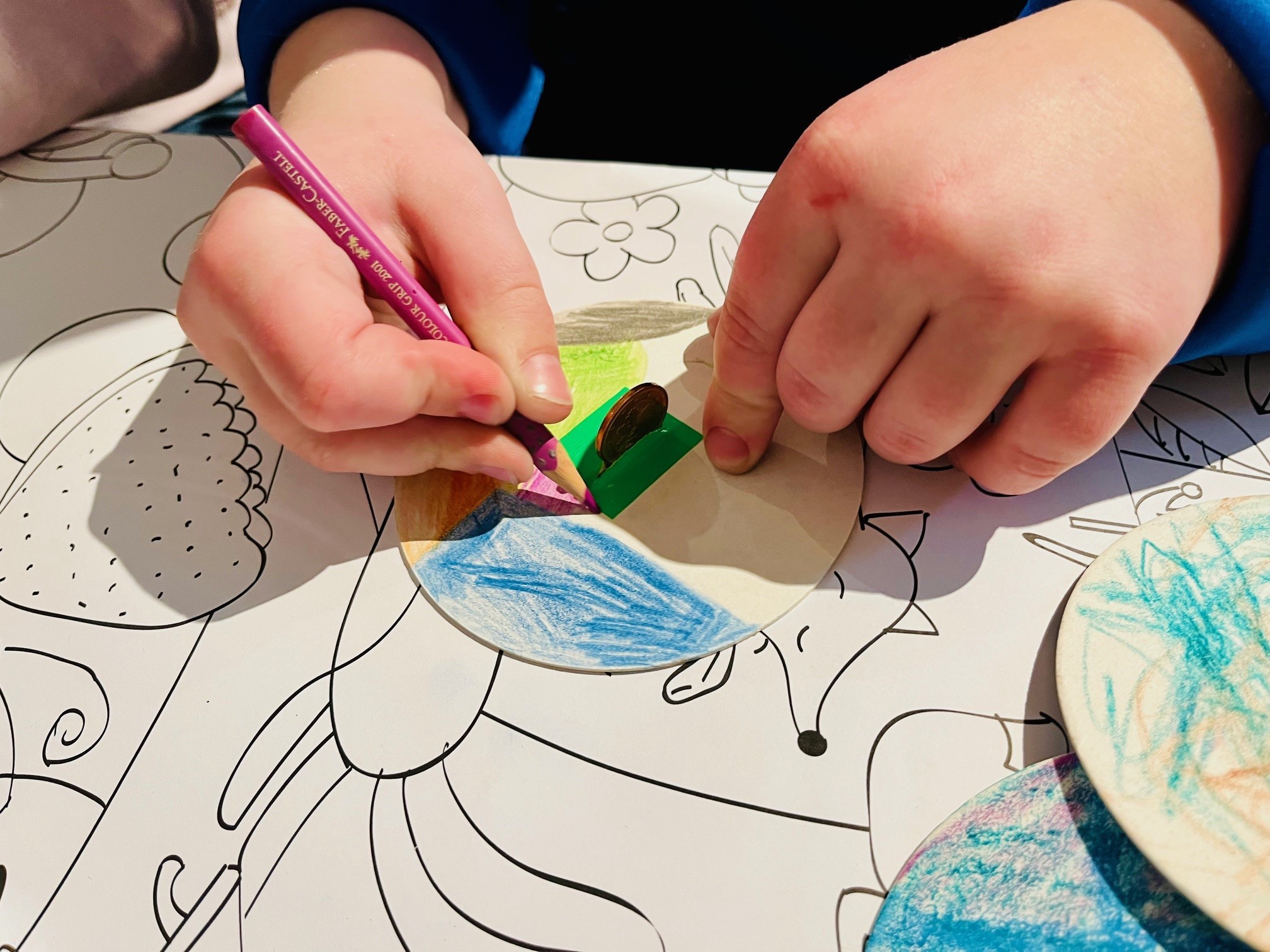 Buntes Mal- und Bastelprogramm im DSM