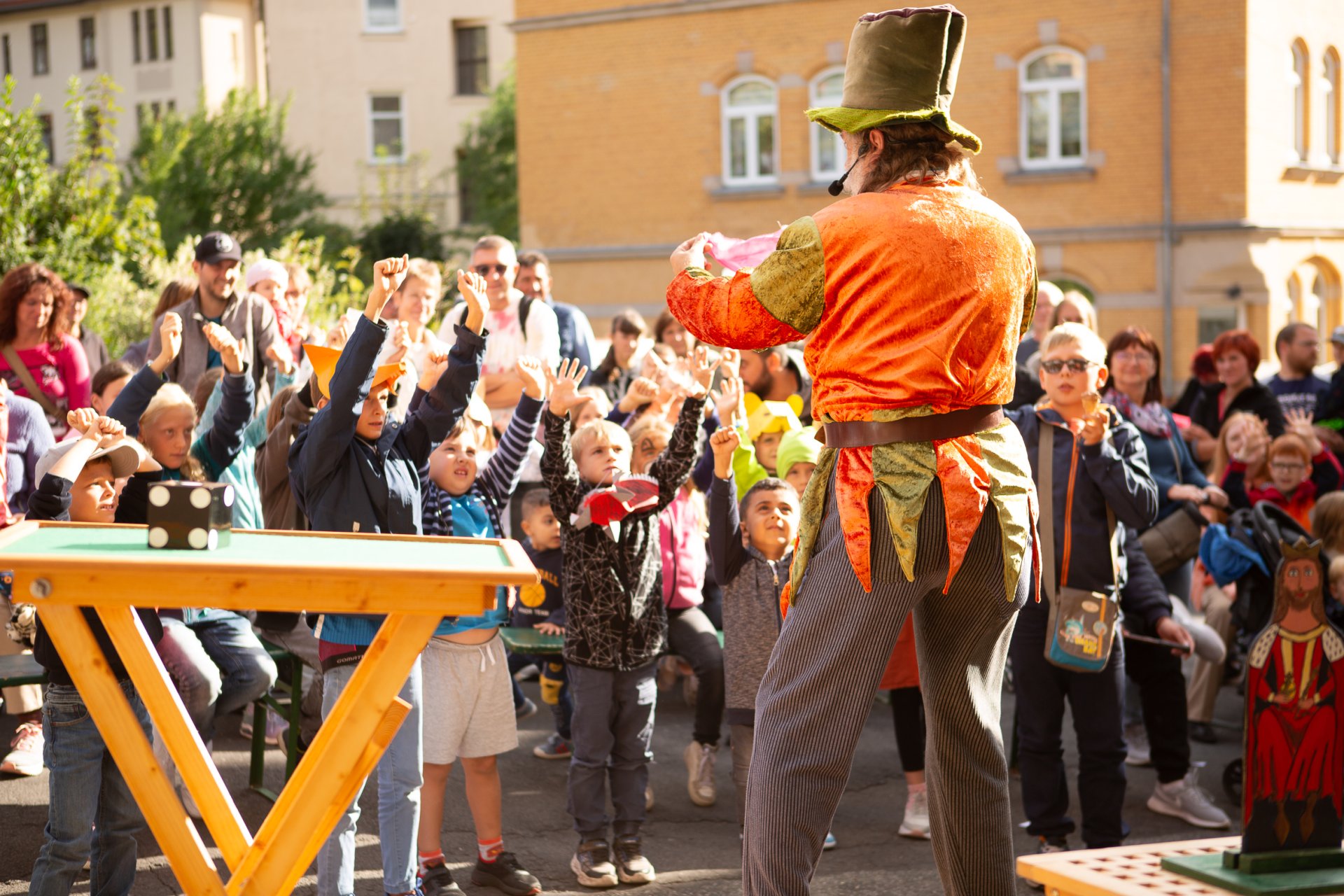 Roland Spielmann verzaubert Jung und Alt